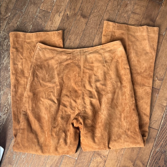 Danier Tan Wide Leg Pants - Picture 6 of 6